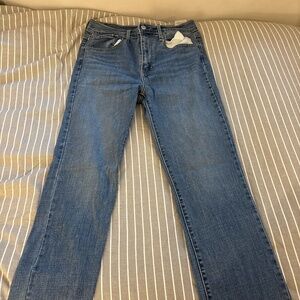 Women's Size 30 Levi's High Rise Straight Jeans
